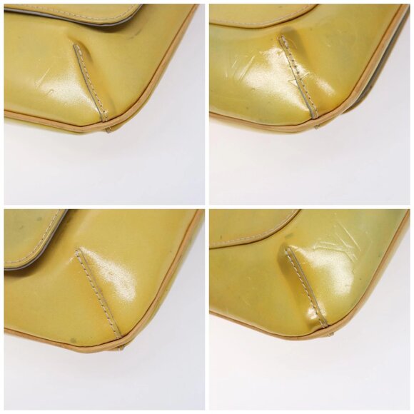 LOUIS VUITTON Monogram Vernis Thompson Street Bag Gris M91008 LV Auth gh689 - Picture 16 of 16